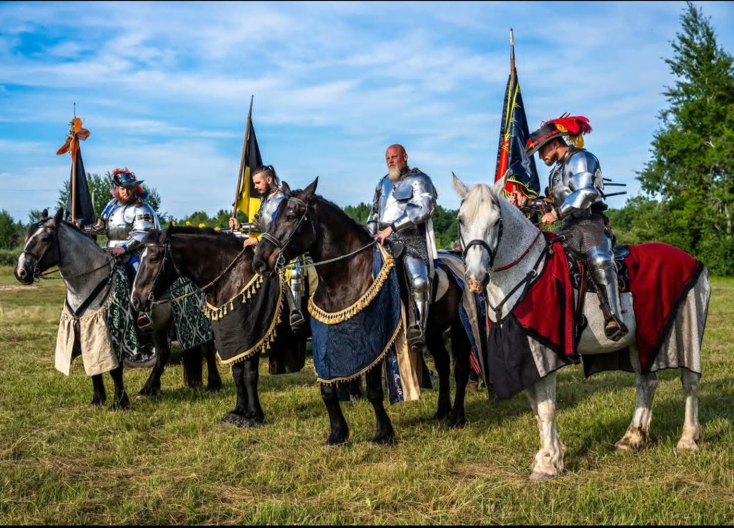 Sir Shiloh, Sir Gar, Sir Edward and Sir Vane